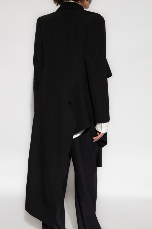 Black Wool coat Yohji Yamamoto - Vitkac Canada